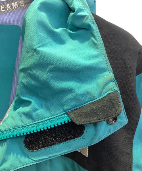 THE NORTH FACE（ザ ノース フェイス）THE NORTH FACE (ザ ノース フェイス) BEAMS (ビームス) エクスペディション パーカ グリーンxブラック サイズ:Ｍの古着・服飾アイテム