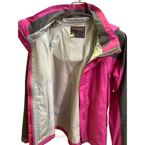 MAMMUT（マムート）MAMMUT (マムート) クライメイトレインスーツ トレッキングウェア(レインウェア) 1010-12740 上下セット レディース SIZE S ショッキングピンク ショッキングピンク サイズ:sの古着・服飾アイテム
