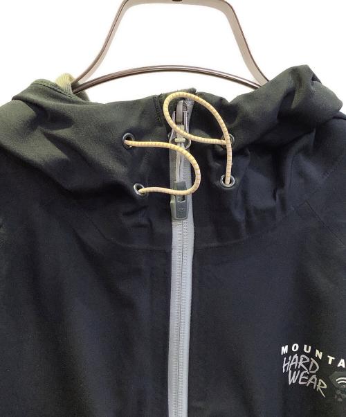 MOUNTAIN HARD WEAR（マウンテンハードウェア）MOUNTAIN HARD WEAR (マウンテンハードウェア) トレッキングウェア(ジャケット) 。ブラック サイズ:Lの古着・服飾アイテム