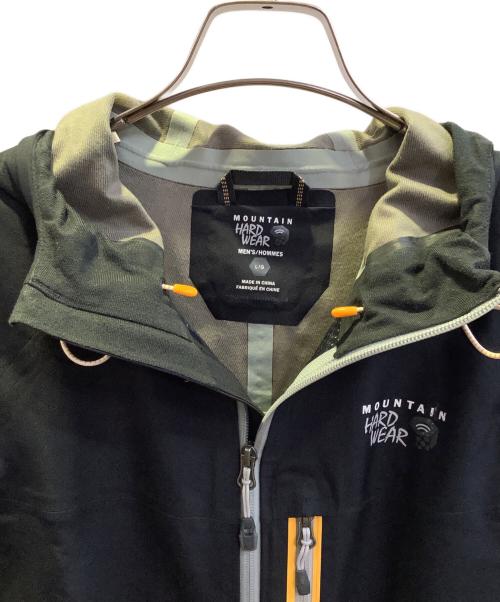MOUNTAIN HARD WEAR（マウンテンハードウェア）MOUNTAIN HARD WEAR (マウンテンハードウェア) トレッキングウェア(ジャケット) 。ブラック サイズ:Lの古着・服飾アイテム