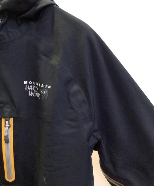MOUNTAIN HARD WEAR（マウンテンハードウェア）MOUNTAIN HARD WEAR (マウンテンハードウェア) トレッキングウェア(ジャケット) 。ブラック サイズ:Lの古着・服飾アイテム