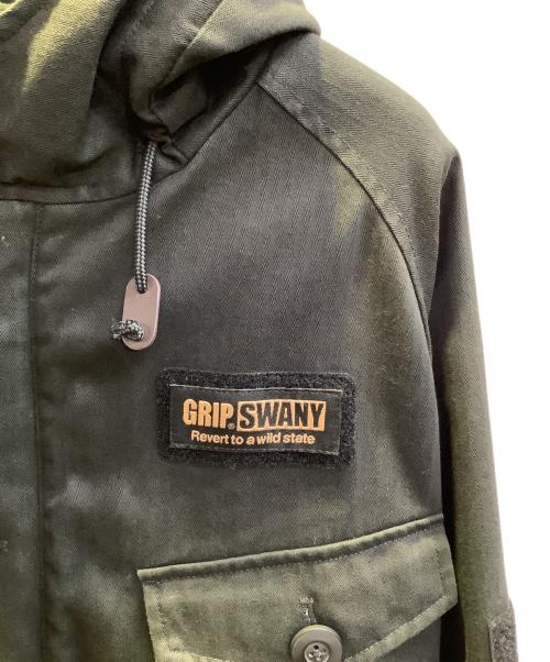 GRIP SWANY（グリップスワニー）GRIP SWANY (グリップスワニー) コールドウェザーパーカー ブラック サイズ:Mの古着・服飾アイテム