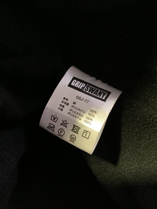 GRIP SWANY（グリップスワニー）GRIP SWANY (グリップスワニー) コールドウェザーパーカー ブラック サイズ:Mの古着・服飾アイテム