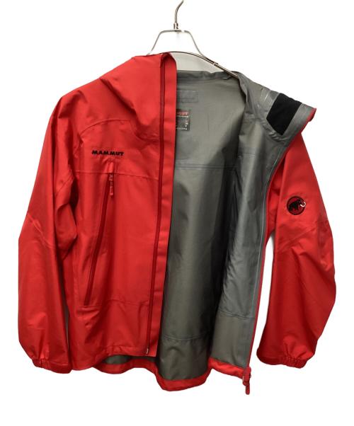 MAMMUT（マムート）MAMMUT (マムート) サンダーストームレインジャケット レッド サイズ:Sの古着・服飾アイテム