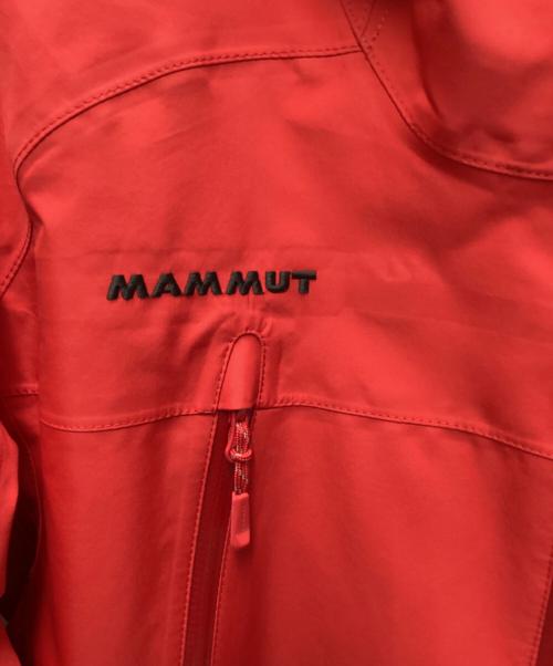 MAMMUT（マムート）MAMMUT (マムート) サンダーストームレインジャケット レッド サイズ:Sの古着・服飾アイテム
