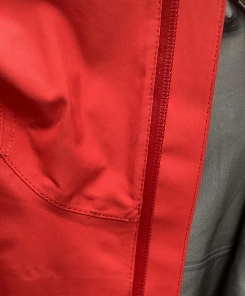 MAMMUT（マムート）MAMMUT (マムート) サンダーストームレインジャケット レッド サイズ:Sの古着・服飾アイテム