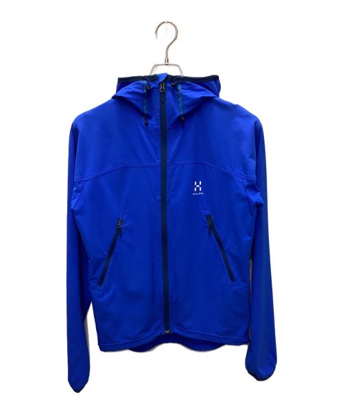 HAGLOFS（ホグロフス）HAGLOFS (ホグロフス) トレッキングウェア(ソフトシェル) ブルー サイズ:Sの古着・服飾アイテム