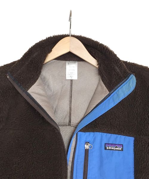 Patagonia（パタゴニア）Patagonia (パタゴニア) クラシック レトロX ブラウン×ブルー サイズ:XSの古着・服飾アイテム