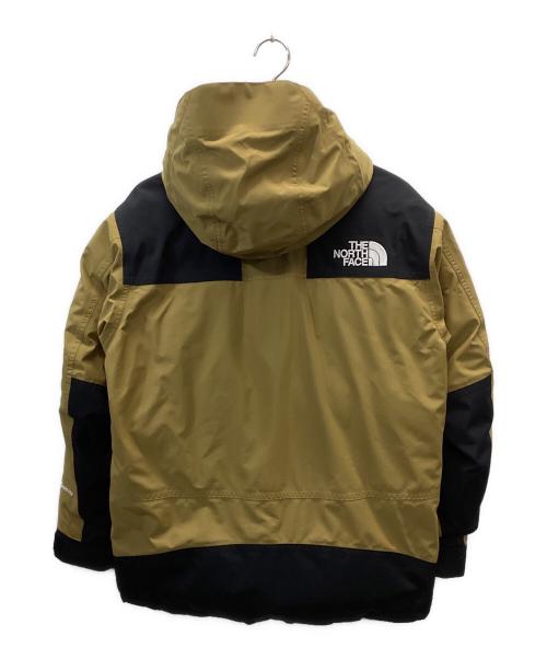 THE NORTH FACE（ザ ノース フェイス）THE NORTH FACE (ザ ノース フェイス) マウンテンダウンジャケット ベージュ×ブラック サイズ:Mの古着・服飾アイテム