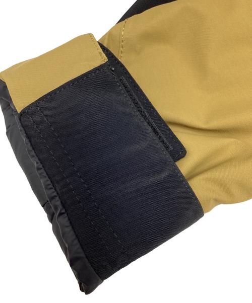 THE NORTH FACE（ザ ノース フェイス）THE NORTH FACE (ザ ノース フェイス) マウンテンダウンジャケット ベージュ×ブラック サイズ:Mの古着・服飾アイテム