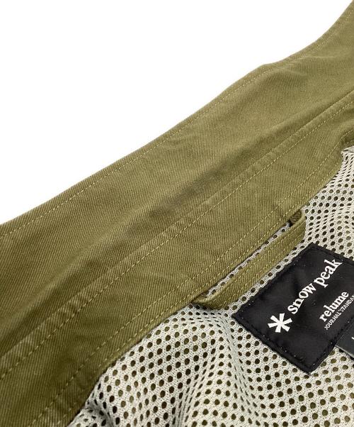 Snow peak（スノーピーク）Snow peak (スノーピーク) TAKIBIシャツジャケット オリーブ サイズ:L（US-M）の古着・服飾アイテム