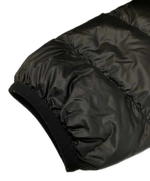 NANGA（ナンガ）NANGA (ナンガ) インナーダウン カーディガン デタッチャブルスリーブ ブラック サイズ:Ｌ（US-M/EU-M）の古着・服飾アイテム