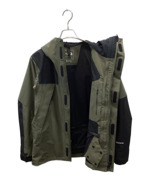 THE NORTH FACE（ザ ノース フェイス）THE NORTH FACE (ザ ノース フェイス) Mountain Jacket カーキ×ブラック サイズ:Sの古着・服飾アイテム