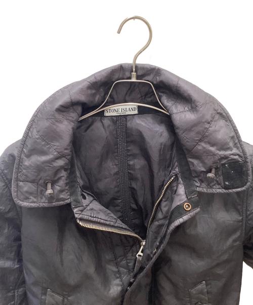 STONE ISLAND（ストーンアイランド）STONE ISLAND (ストーンアイランド) 2007AW STONE ISLAND BOMBER JACKET ブラック サイズ:Mの古着・服飾アイテム