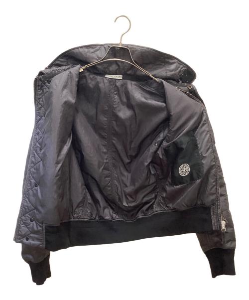 STONE ISLAND（ストーンアイランド）STONE ISLAND (ストーンアイランド) 2007AW STONE ISLAND BOMBER JACKET ブラック サイズ:Mの古着・服飾アイテム