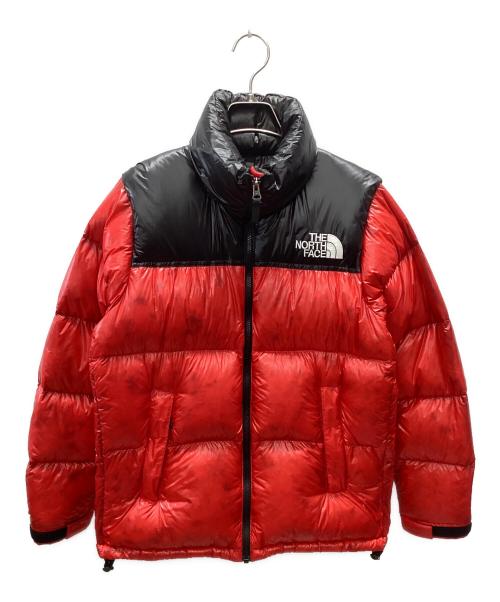 THE NORTH FACE（ザ ノース フェイス）THE NORTH FACE (ザ ノース フェイス) ヌプシダウン レッド×ブラック サイズ:Sの古着・服飾アイテム