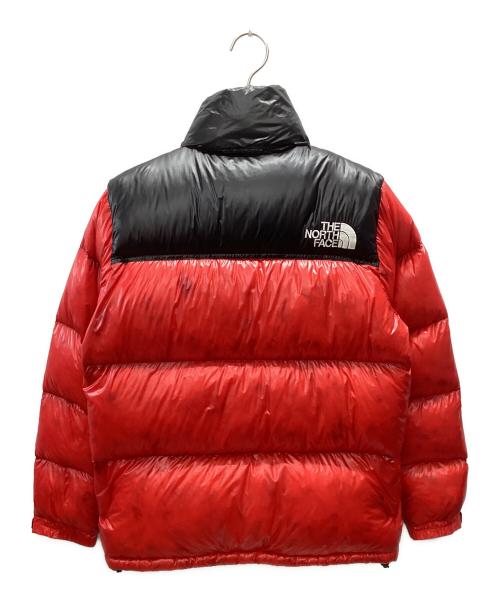 THE NORTH FACE（ザ ノース フェイス）THE NORTH FACE (ザ ノース フェイス) ヌプシダウン レッド×ブラック サイズ:Sの古着・服飾アイテム