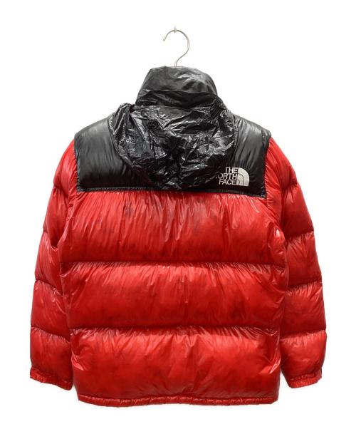 THE NORTH FACE（ザ ノース フェイス）THE NORTH FACE (ザ ノース フェイス) ヌプシダウン レッド×ブラック サイズ:Sの古着・服飾アイテム