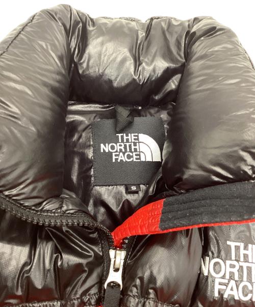 THE NORTH FACE（ザ ノース フェイス）THE NORTH FACE (ザ ノース フェイス) ヌプシダウン レッド×ブラック サイズ:Sの古着・服飾アイテム
