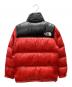 THE NORTH FACE (ザ ノース フェイス) ヌプシダウン レッド×ブラック サイズ:S：13000円