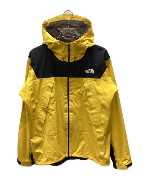 THE NORTH FACE（ザ ノース フェイス）THE NORTH FACE (ザ ノース フェイス) クライム ライト ジャケット イエロー×ブラック サイズ:XLの古着・服飾アイテム