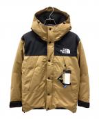 THE NORTH FACEザ ノース フェイス）の古着「マウンテンダウンジャケット」｜ブラウン×ブラック