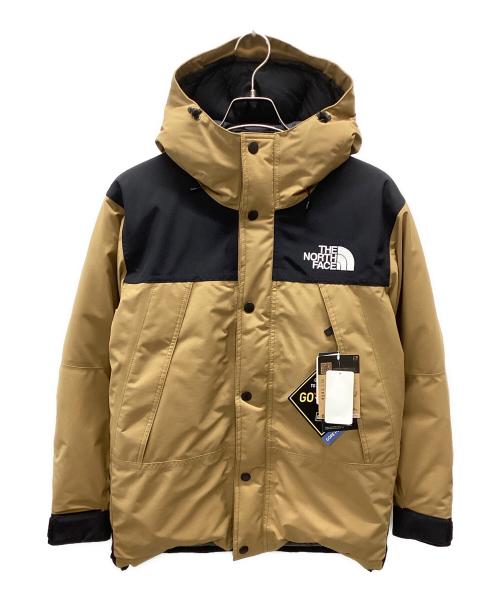 THE NORTH FACE（ザ ノース フェイス）THE NORTH FACE (ザ ノース フェイス) マウンテンダウンジャケット ブラウン×ブラック サイズ:S 未使用品の古着・服飾アイテム