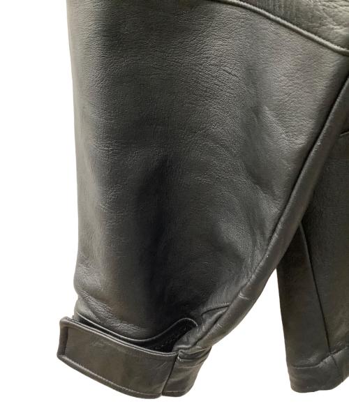 THE NORTH FACE（ザ ノース フェイス）THE NORTH FACE (ザ ノース フェイス) SUPREME (シュプリーム) 18AW Leather Mountain Parka ブラック サイズ:Mの古着・服飾アイテム