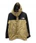 THE NORTH FACE（ザ ノース フェイス）の古着「マウンテンライトジャケット」｜ベージュ×ブラック
