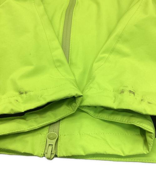 MAMMUT（マムート）MAMMUT (マムート) ゴアテックス オール ウェザージャケット 黄緑 サイズ:Mの古着・服飾アイテム