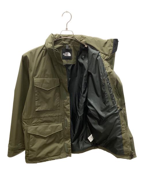 THE NORTH FACE（ザ ノース フェイス）THE NORTH FACE (ザ ノース フェイス) フェイスウォータープルーフフィールドジャケット オリーブ サイズ:Lの古着・服飾アイテム