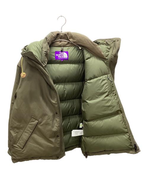 THE NORTHFACE PURPLELABEL（ザ・ノースフェイス パープルレーベル）THE NORTHFACE PURPLELABEL (ザ・ノースフェイス パープルレーベル) Double Peak Short Down Parka オリーブ サイズ:Lの古着・服飾アイテム