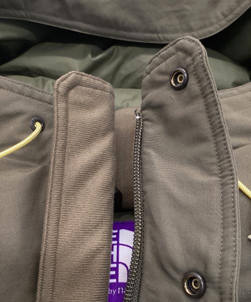 THE NORTHFACE PURPLELABEL（ザ・ノースフェイス パープルレーベル）THE NORTHFACE PURPLELABEL (ザ・ノースフェイス パープルレーベル) Double Peak Short Down Parka オリーブ サイズ:Lの古着・服飾アイテム