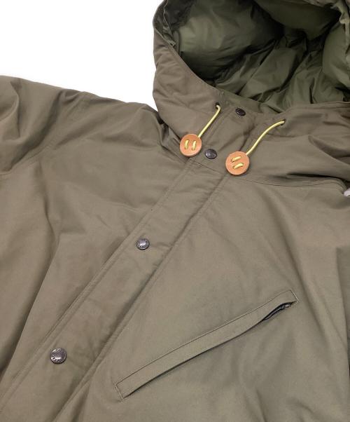 THE NORTHFACE PURPLELABEL（ザ・ノースフェイス パープルレーベル）THE NORTHFACE PURPLELABEL (ザ・ノースフェイス パープルレーベル) Double Peak Short Down Parka オリーブ サイズ:Lの古着・服飾アイテム