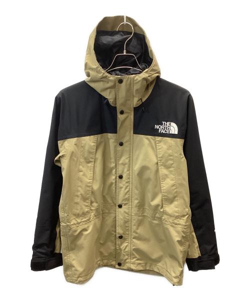 THE NORTH FACE（ザ ノース フェイス）THE NORTH FACE (ザ ノース フェイス) マウンテン ライト ジャケット ベージュ×ブラック サイズ:Sの古着・服飾アイテム