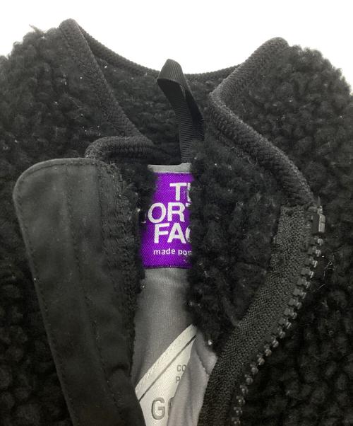 THE NORTHFACE PURPLELABEL（ザ・ノースフェイス パープルレーベル）THE NORTHFACE PURPLELABEL (ザ・ノースフェイス パープルレーベル) Wool Boa Fleece Coat ブラック サイズ:WSの古着・服飾アイテム
