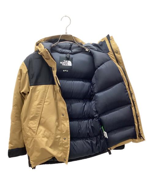 THE NORTH FACE（ザ ノース フェイス）THE NORTH FACE (ザ ノース フェイス) マウンテンダウンジャケット ブラウン×ブラック サイズ:XSの古着・服飾アイテム