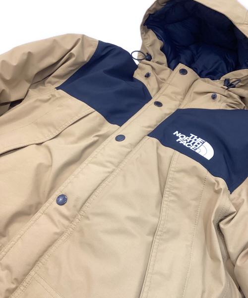 THE NORTH FACE（ザ ノース フェイス）THE NORTH FACE (ザ ノース フェイス) マウンテンダウンジャケット ブラウン×ブラック サイズ:XSの古着・服飾アイテム