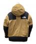 THE NORTH FACE (ザ ノース フェイス) マウンテンダウンジャケット ブラウン×ブラック サイズ:XS：22000円