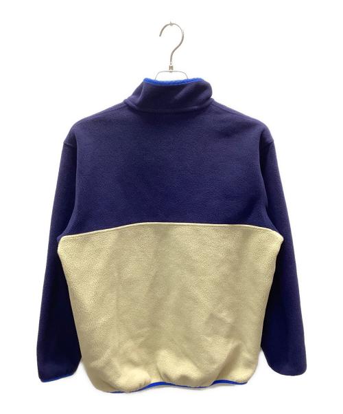 Patagonia（パタゴニア）Patagonia (パタゴニア) シンチラスナップT ベージュ×ネイビー サイズ:Sの古着・服飾アイテム