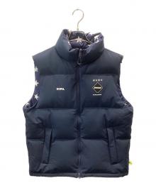 Bristol（ブリストル）の古着「リバーシブルダウンベスト」｜ネイビー×ホワイト
