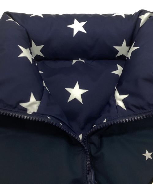 Bristol（ブリストル）Bristol (ブリストル) リバーシブルダウンベスト ネイビー×ホワイト サイズ:Lの古着・服飾アイテム