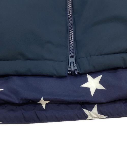 Bristol（ブリストル）Bristol (ブリストル) リバーシブルダウンベスト ネイビー×ホワイト サイズ:Lの古着・服飾アイテム