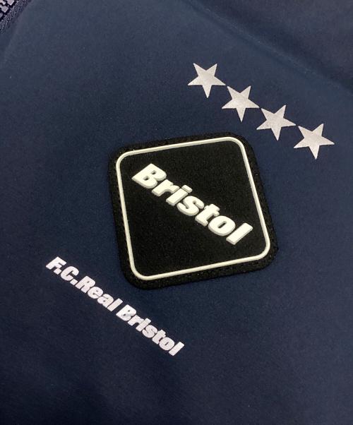 Bristol（ブリストル）Bristol (ブリストル) リバーシブルダウンベスト ネイビー×ホワイト サイズ:Lの古着・服飾アイテム