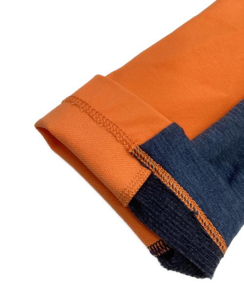 MAMMUT（マムート）MAMMUT (マムート) Eisfeld SO Hybrid Hooded Jacket ブルー×オレンジ サイズ:XLの古着・服飾アイテム