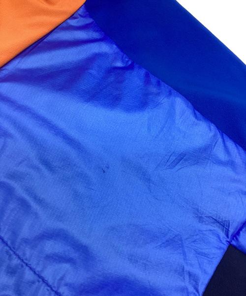 MAMMUT（マムート）MAMMUT (マムート) Eisfeld SO Hybrid Hooded Jacket ブルー×オレンジ サイズ:XLの古着・服飾アイテム