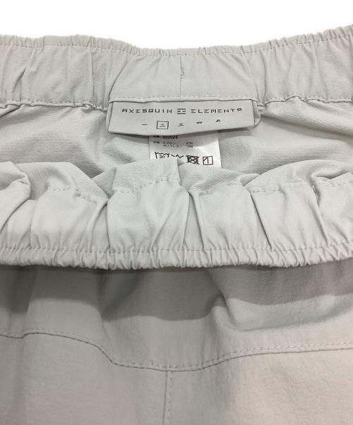 AXESQUIN ELEMENTS（アクシーズクイン エレメンツ）AXESQUIN ELEMENTS (アクシーズクイン エレメンツ) ダブルフェイスソフトシェルパンツ グレー サイズ:Sの古着・服飾アイテム