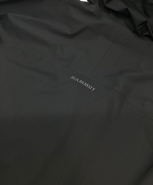 MAMMUT（マムート）MAMMUT (マムート) マイクロレイヤー ハードシェル フーデット ジャケット ブラック サイズ:Lの古着・服飾アイテム