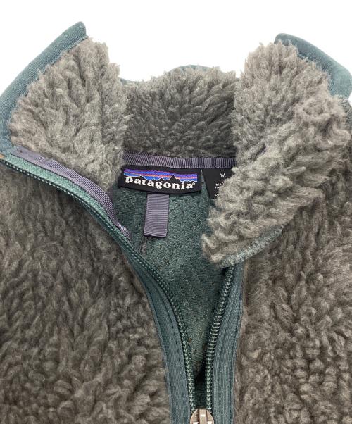 Patagonia（パタゴニア）Patagonia (パタゴニア) クラシックレトロカーディガン チャコールグレー×アスペン サイズ:Mの古着・服飾アイテム