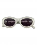SUNBUDDIES EYEWEARサンバディーズ）の古着「COUTNEY サングラス」｜ホワイト